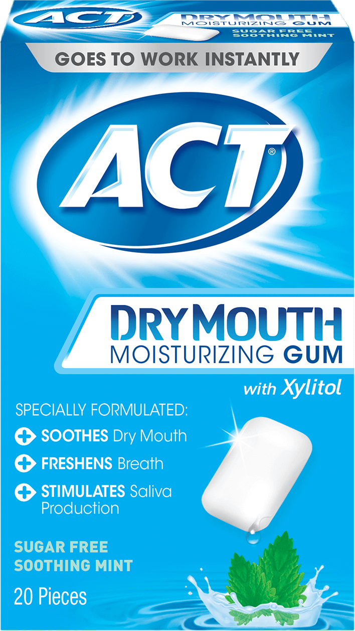 ACT® Soothing Mint Dry Mouth Gum